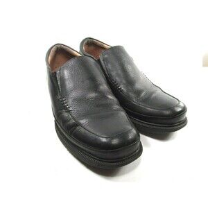 Abeo Bio System Linwood Black Leather Loafers Mens Size US 11